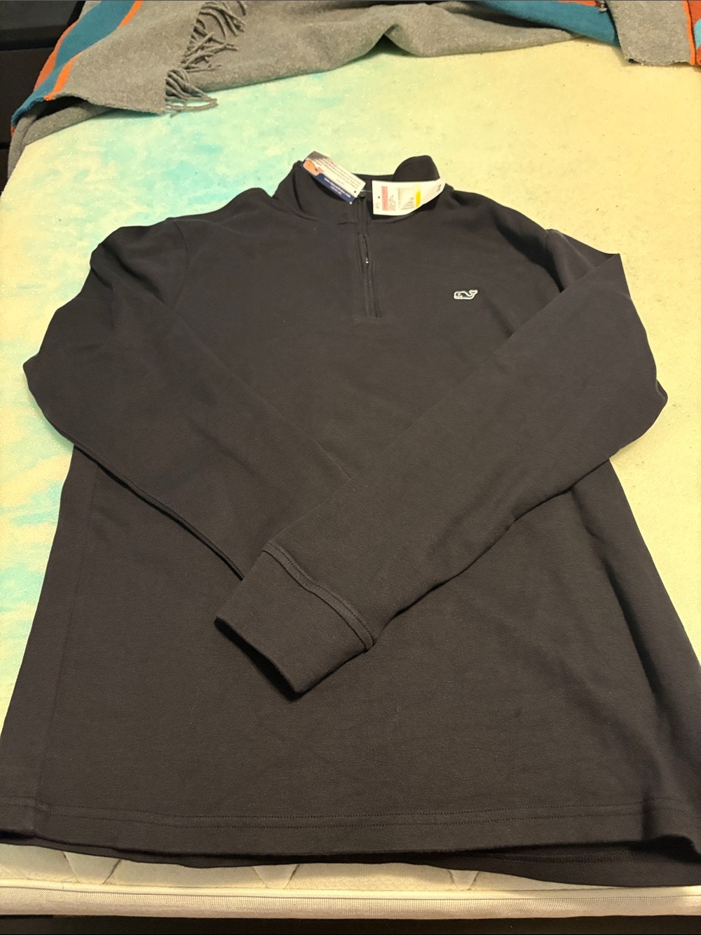 Vineyard Vines Men’s Half-Zip Pullover Sweater - Black NWT